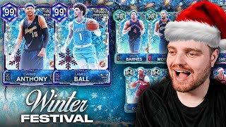 New Christmas Festival With Dark Matter Melo Melo So Many Free Cards In Nba 2K26 Myteam