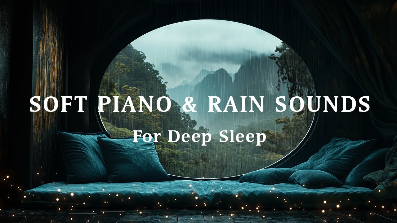 SOFT RAIN Sound for Sleeping in Bedroom | Sleep and Relaxation ...