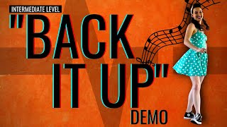BACK IT UP Line Dance Demo - Caro Emerald - Choreographed by Darren Bailey & Raymond Sarlemijn