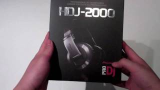 Unboxing The Pioneer Hdj 2000 Pros