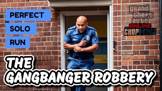 The Gangbanger Robbery - SOLO PERFECT RUN - GTA Online PS5 - The Chop Shop