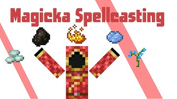 [1.8] Minecraft | Magicka Spellcasting System! Put On Your Robe and Wizard hat!