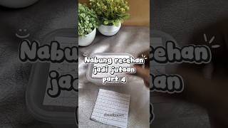 Nabung recehan di mulai a lagi