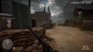 Battlefield 1 Beta blind collateral double kill