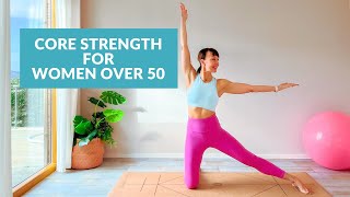 Core Strength and Back Mobility For Women Over 50 | 30 Mins | At Home Pilates |  Over 50 Fitness
