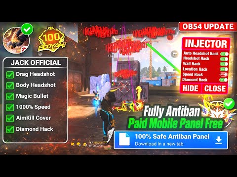 Free Fire Mod Menu Panel Hack 💯 Working 😱🔥 | Free Fire Mein Hack Kaise Lagaen | Free Fire Hack