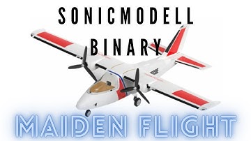 SonicModell Binary - Maiden Flight!