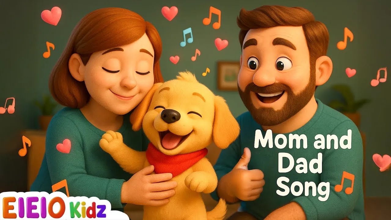 Nursery Rhymes for Kids | Mom and Dad Song | Interactive Learning