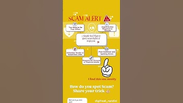 Red flags to Recognise Scams..