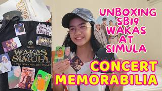 Unboxing SB19 Wakas at Simula Concert Memorabilia | Exclusive Fan Merch Reveal | A'TIN | SB19 WaS