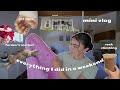 timestamped ⏰ summer weekend mini vlog🐞