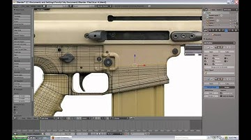 Modeling a Scar-H in Blender (Part 3)