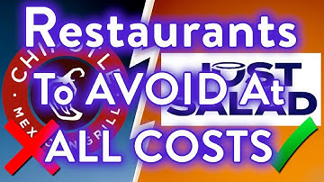 Avoid These 12 Restaurants At All Costs! (And Few That Are Safe!)