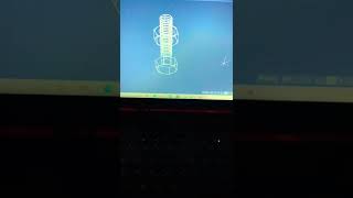 AutoCAD 3D Modeling Of Nut Bolt (M12).