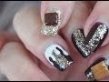 Chocolate Square Nail Art, Polymer Clay Tutorial