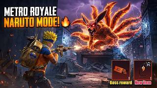 I Tried New Naruto Mode | PUBG METRO ROYALE screenshot 3