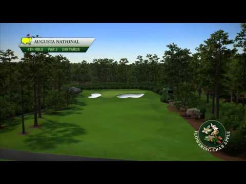 Course Flyover: Augusta National Golf Club's 4th Hole
