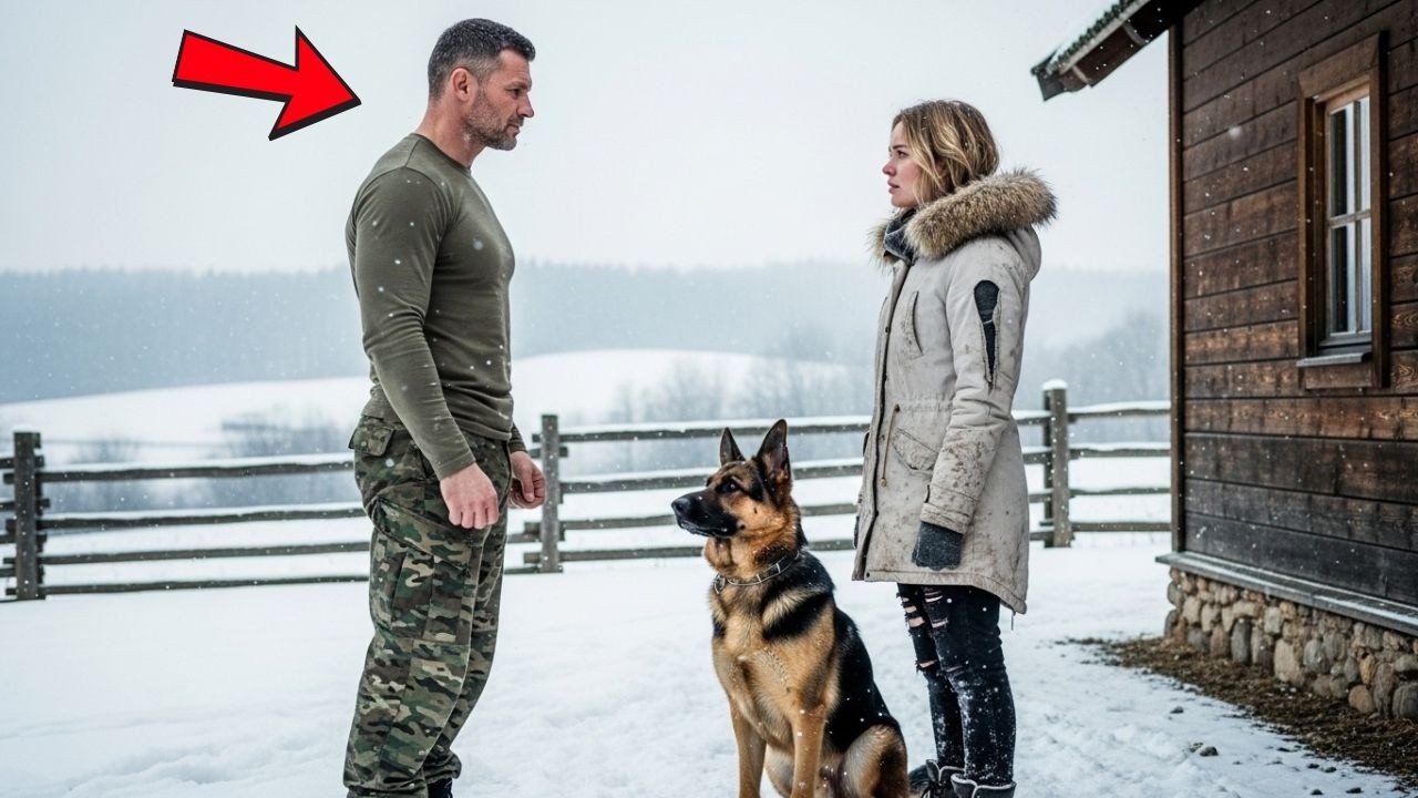 Former Navy SEAL Buys Remote Cabin — Finds Girl and German Shepherd Inside
