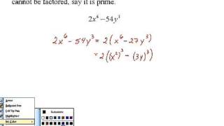 Sullivan Elementary & Intermediate Algebra Ch 6 Video 12