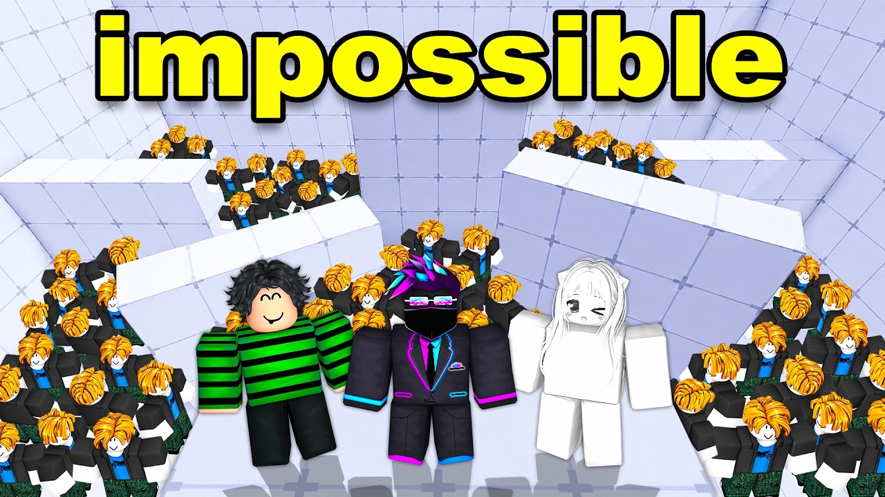 3 PROS vs 100 NOOBS in Roblox Rivals!