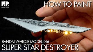 【プラモデル】スーパースターデストロイヤーを電飾・全塗装《ビークルモデル》 SUPER STAR DESTROYER Plastic Model Kit Build【スターウォーズ プラモデル】