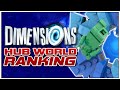 LEGO Dimensions - HUB WORLD RANKING PART 1!