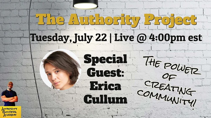 Discover the Power of Creating Community w/Erica C...