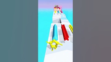 👀 Blob Shape-Shifting Run & Transform The Character lvl.1034 🔥 #funnyvideo #shorts #amongus #fyp