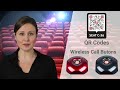 Wireless Assistance Buttons in Dine-In Movie Theaters