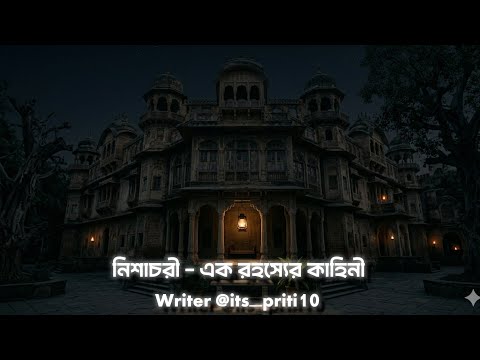 নিশাচরী -এক রহস্যের কাহিনী 🌌Part 1✨ Writer @its_Priti10 #bengalihorroraudiostory #owncreation