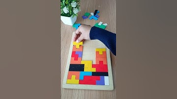colorful tetris puzzle #colorful #colors #satisfying
