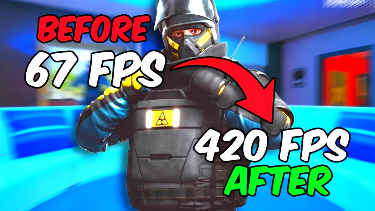 Increase FPS in Rainbow Six Siege (Easy Performance Boost)