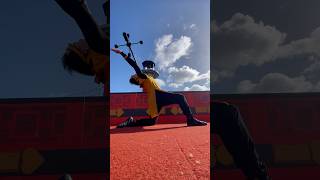 Dragon Staff Ninja Training #ninjago #ninja #ninjashow #legoland #flowarts #flowartist #dragonstaff