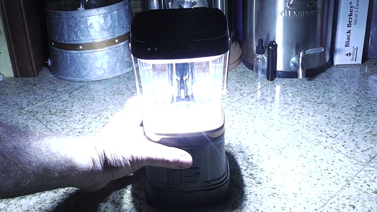 Versatile Emergency Lantern Solar USB Battery Powered