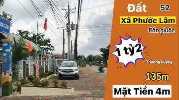 (Đất đã Bán) Cần Giuộc,xã Phước Lâm | Mặt Tiền Xe Hơi ,Gía 1ty2 (135M Thổ) | Út Dừa#52