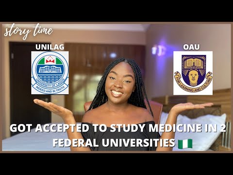 HOW I GOT ADMISSION TO STUDY MEDICINE IN 2 FEDERAL UNIVERSITIES IN NIGERIA