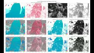 Predicting Underwater Optical Flow using Events and Frames: Scene 3