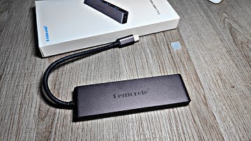 Lemorele 5in1 USBC Hub Multiport Adapter TC22L (Unboxing)