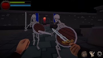 LowPoly RPG/Roguelike - Warrior Combat Showcase | Lunaro