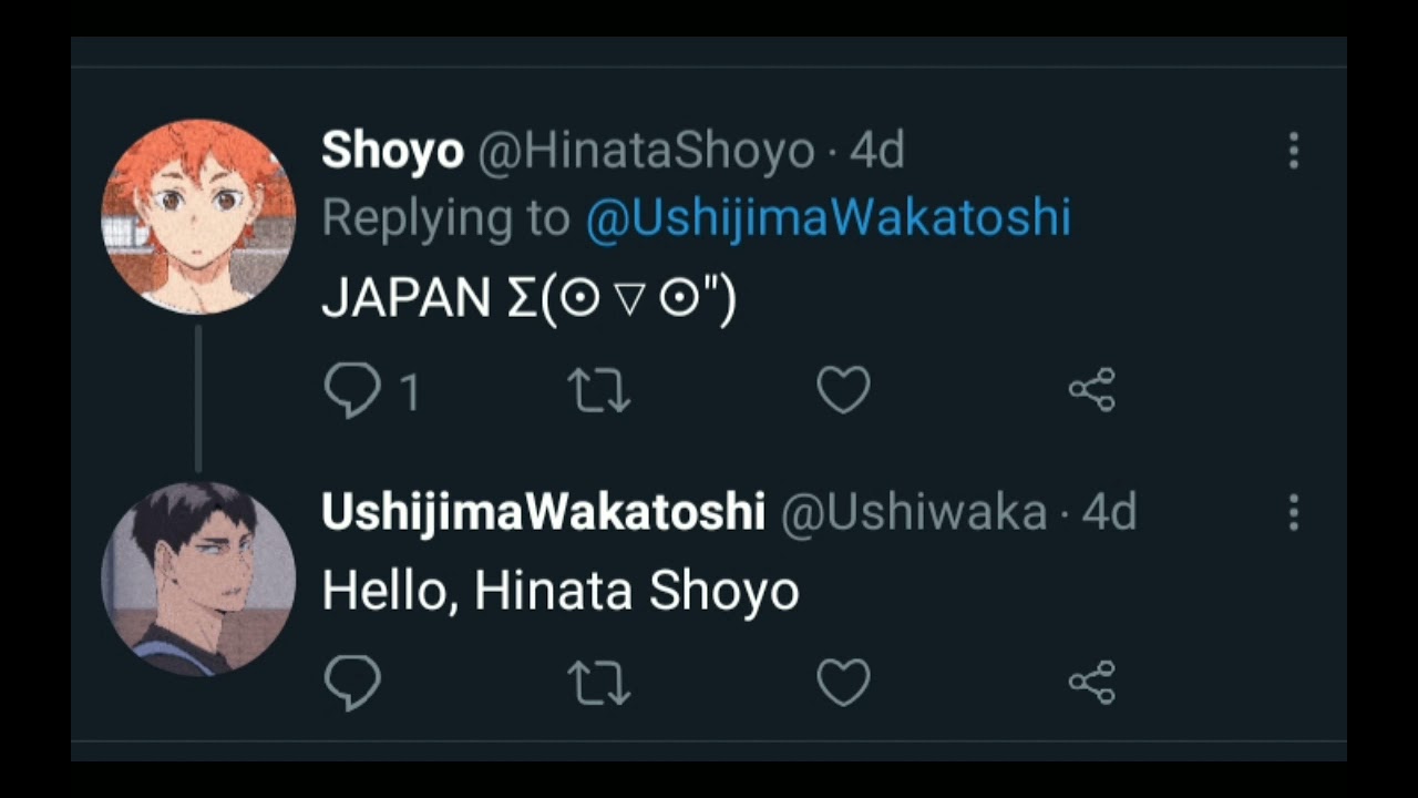 When Haikyuu Characters have a twitter 👁👄👁 ft Y/N