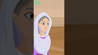 The Old Woman And Prophet Muhammad (SAW) | Prophet Stories In English #shorts #quranstories #ramadan