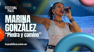 Video thumbnail of "Piedra y camino por Marina González en Cosquín - Festival País 2024"