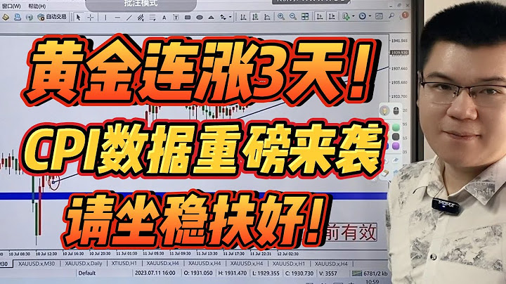 黄金连涨3天！CPI数据重磅来袭，请坐稳扶好！2023-07-12【外汇交易策略】 - 天天要闻
