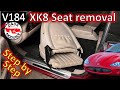 Left Hand Outer Seat Mechanism Cover – Jaguar XK8 / XKR – Cashmere – SNG Barratt – GJB4731AASDZ