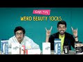 Guys Try Weirdest Beauty Tools | Ok Tested