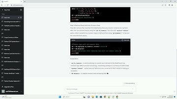 how to remove the rows which has non numeric data in python