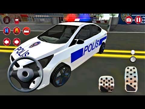 Polis Arabası Araba Oyunu | Real Police Car Driving Simulator 3D - #3 - Android Gameplay FHD