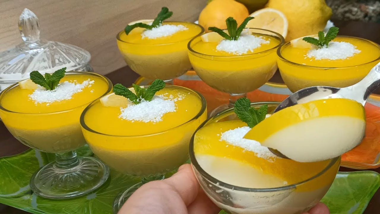 У вас есть молоко и лимон 🍋❓ Сделайте этот замечательный десерт‼ ️👌🔝