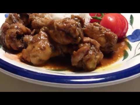 Chicken Wing Adobo With Ginger