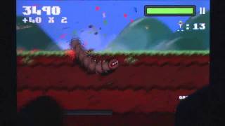 Super Mega Worm iPhone Gameplay Review - AppSpy.com screenshot 1